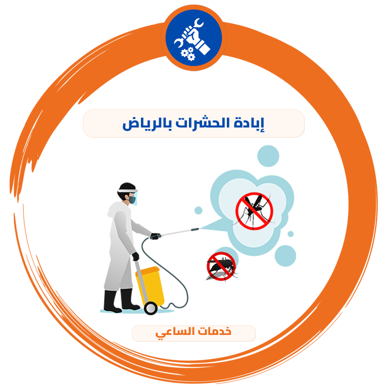 إبادة الحشرات بالرياض