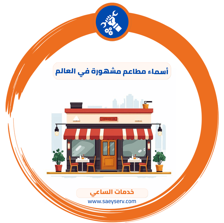 أسماء مطاعم مشهورة في العالم